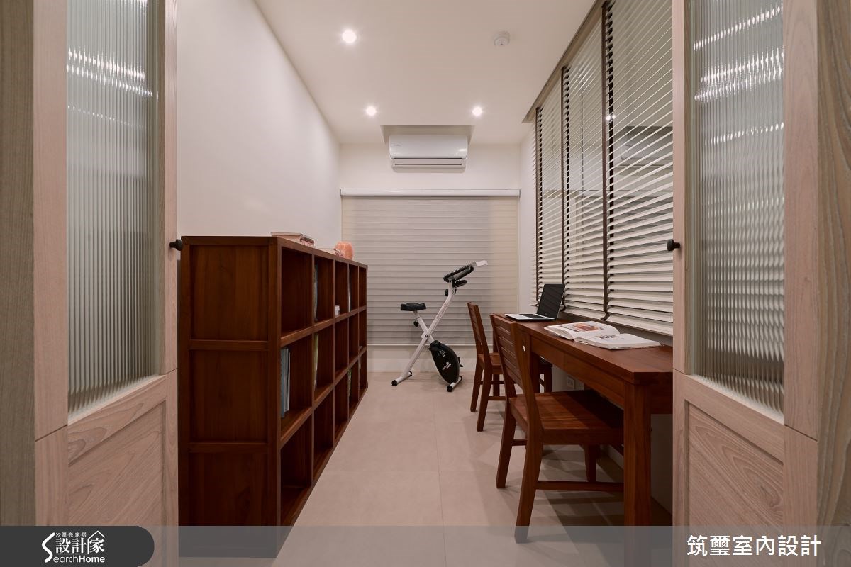 35坪新成屋(5年以下)＿現代風書房案例圖片＿筑璽室內設計＿筑璽_14之7