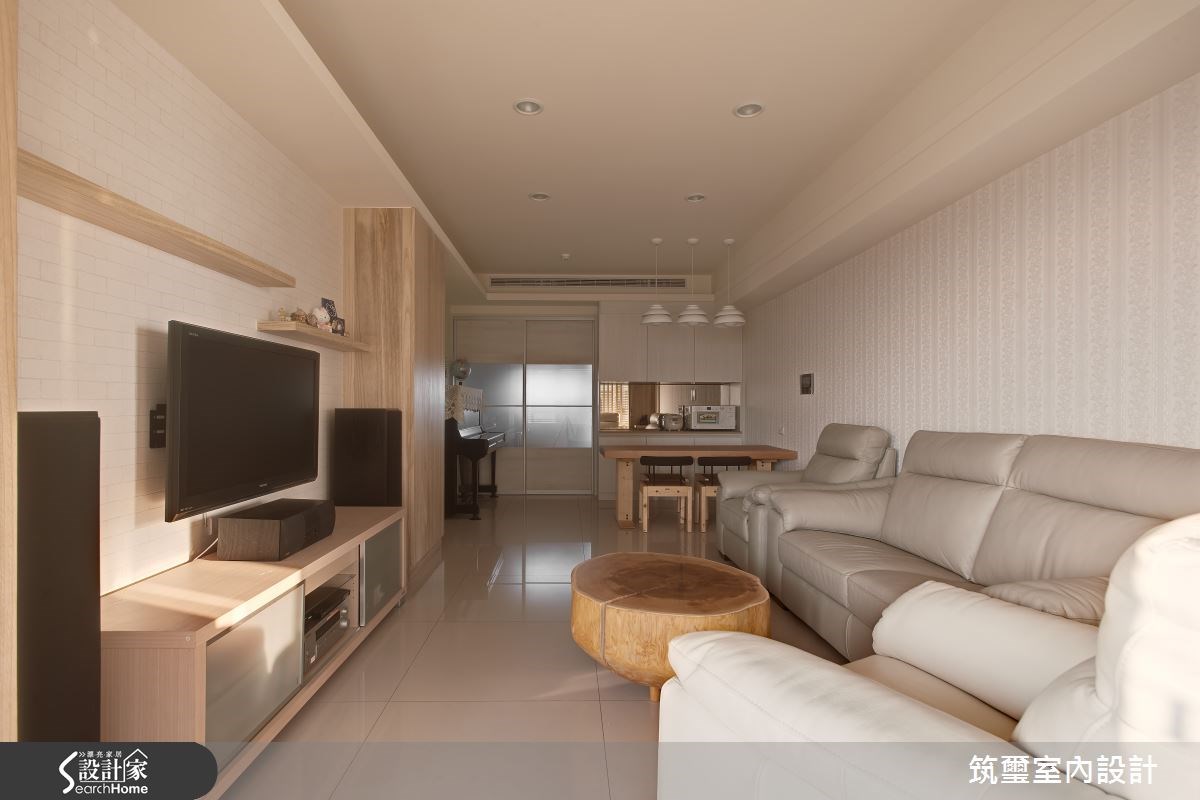 30坪新成屋(5年以下)＿休閒風客廳案例圖片＿筑璽室內設計＿筑璽_15之6