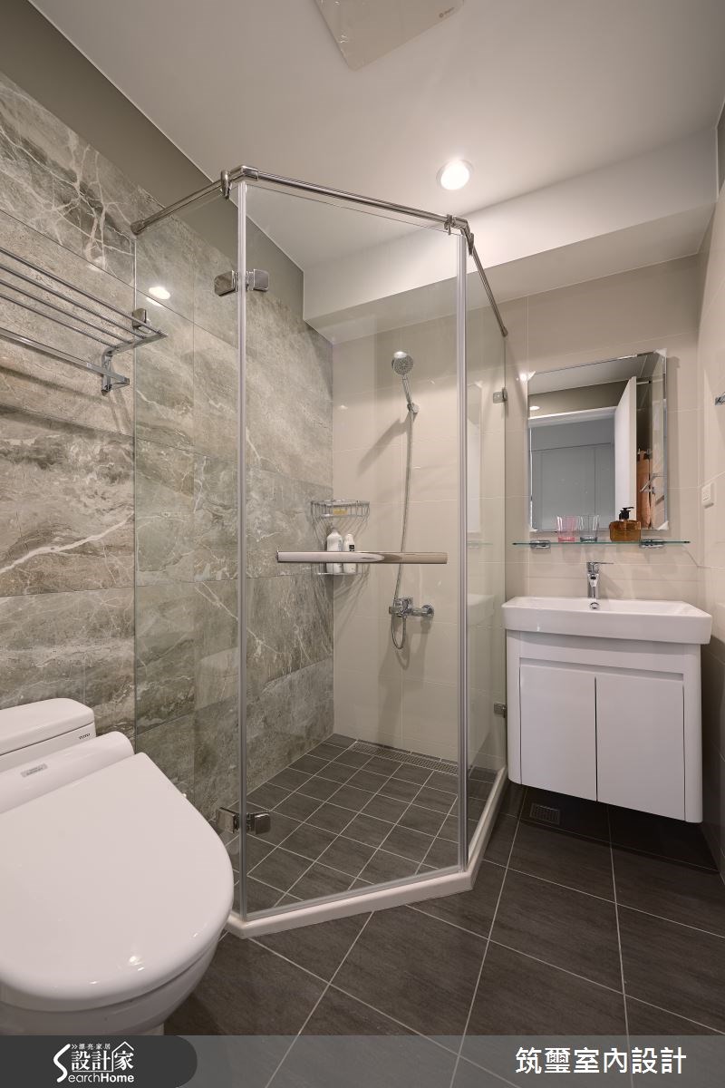 32坪老屋(16~30年)＿現代風浴室案例圖片＿筑璽室內設計＿筑璽_16之11