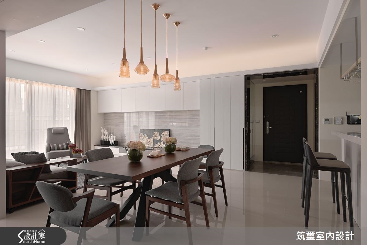 40坪新成屋(5年以下)＿混搭風餐廳案例圖片＿筑璽室內設計＿筑璽_17之7