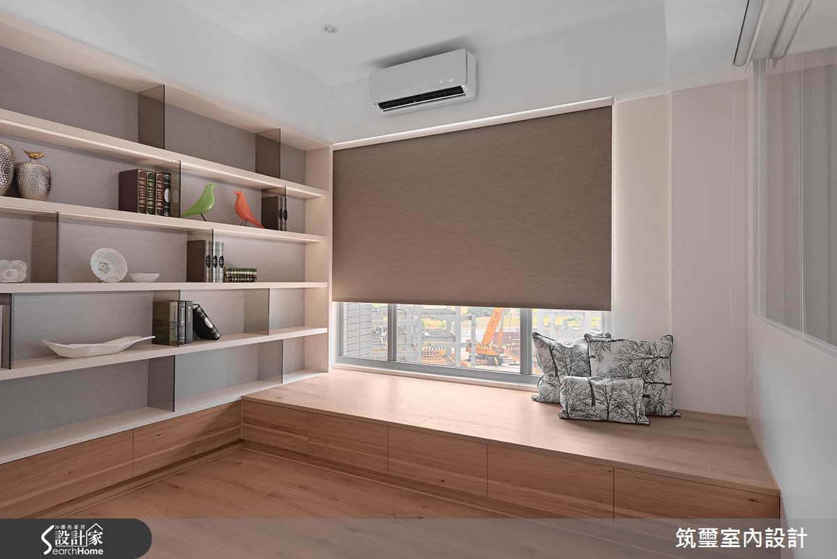 40坪新成屋(5年以下)＿混搭風書房臥榻案例圖片＿筑璽室內設計＿筑璽_17之11