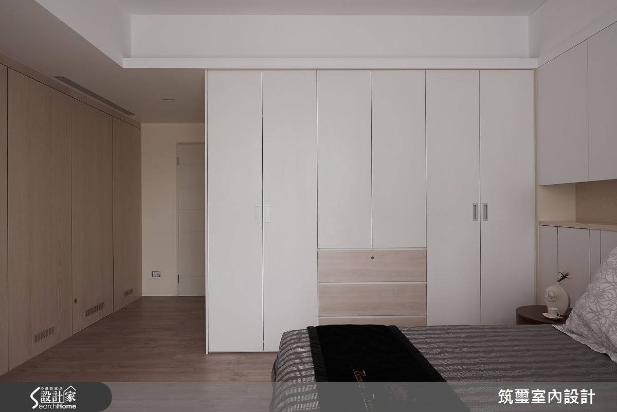 40坪新成屋(5年以下)＿混搭風臥室案例圖片＿筑璽室內設計＿筑璽_17之15