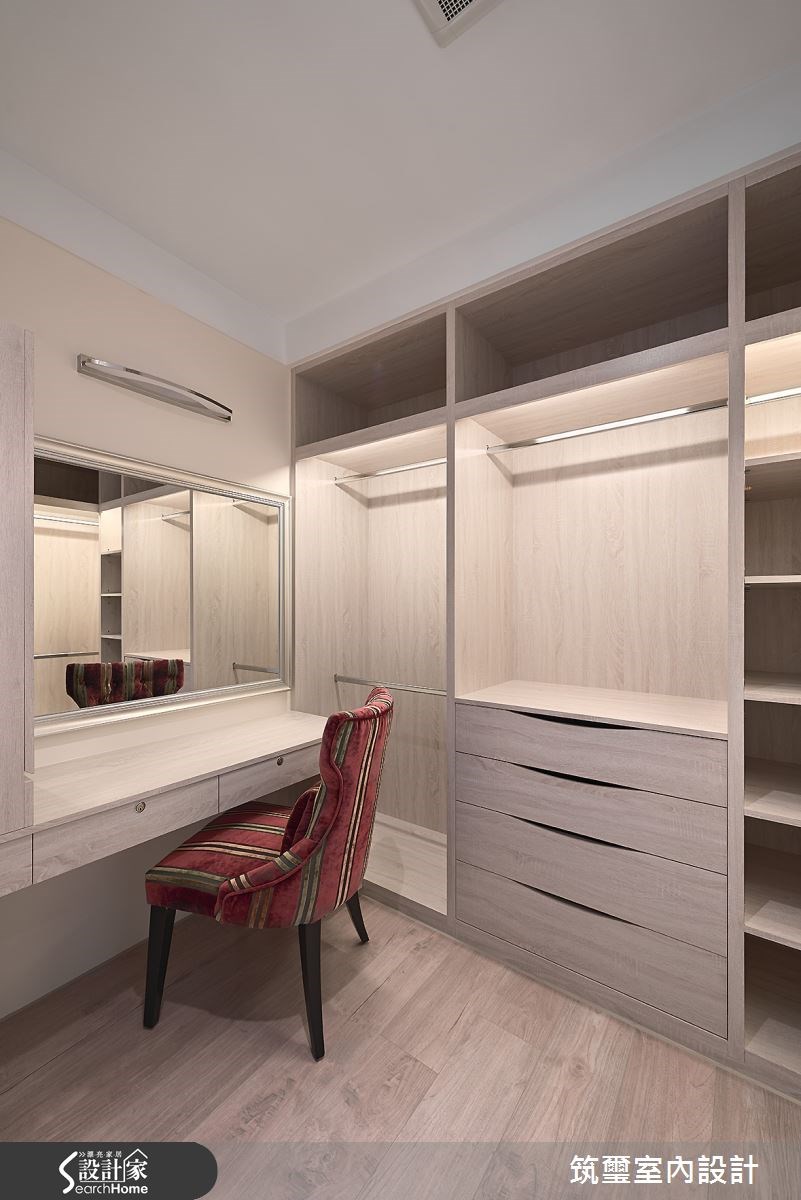 40坪新成屋(5年以下)＿混搭風更衣間案例圖片＿筑璽室內設計＿筑璽_17之16