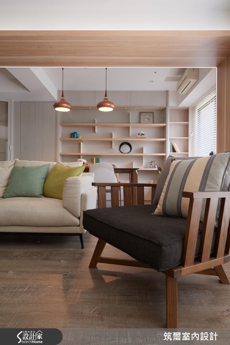 40坪老屋(16~30年)＿混搭風客廳案例圖片＿筑璽室內設計＿筑璽_18之6