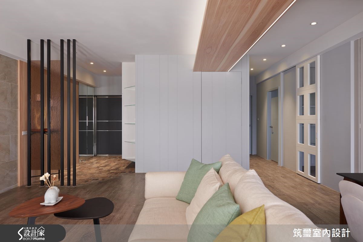 40坪老屋(16~30年)＿混搭風客廳案例圖片＿筑璽室內設計＿筑璽_18之8