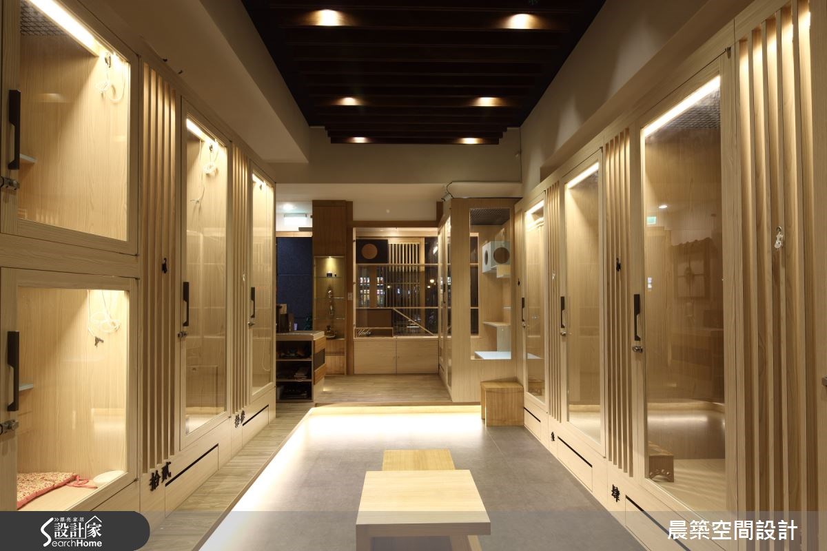 13坪中古屋(5~15年)＿人文禪風案例圖片＿晨築空間設計＿晨築_01之3