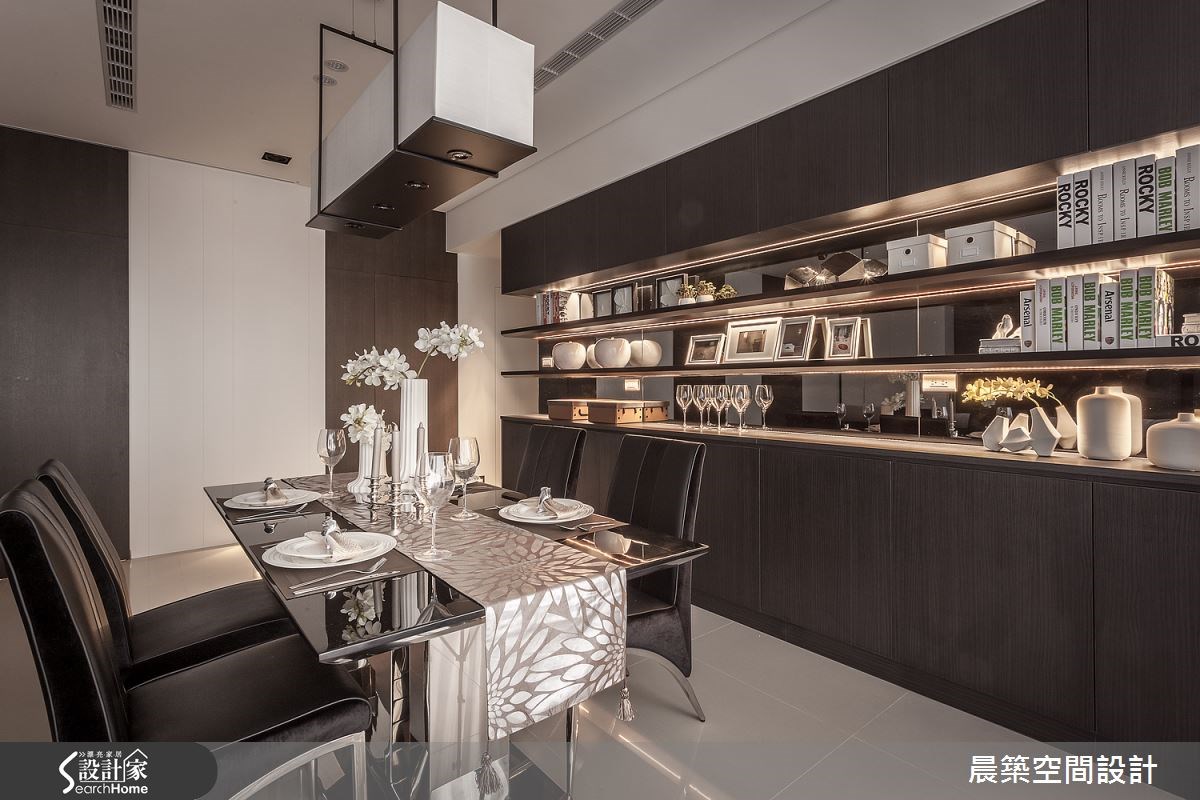 50坪新成屋(5年以下)＿現代風餐廳案例圖片＿晨築空間設計＿晨築_02之8