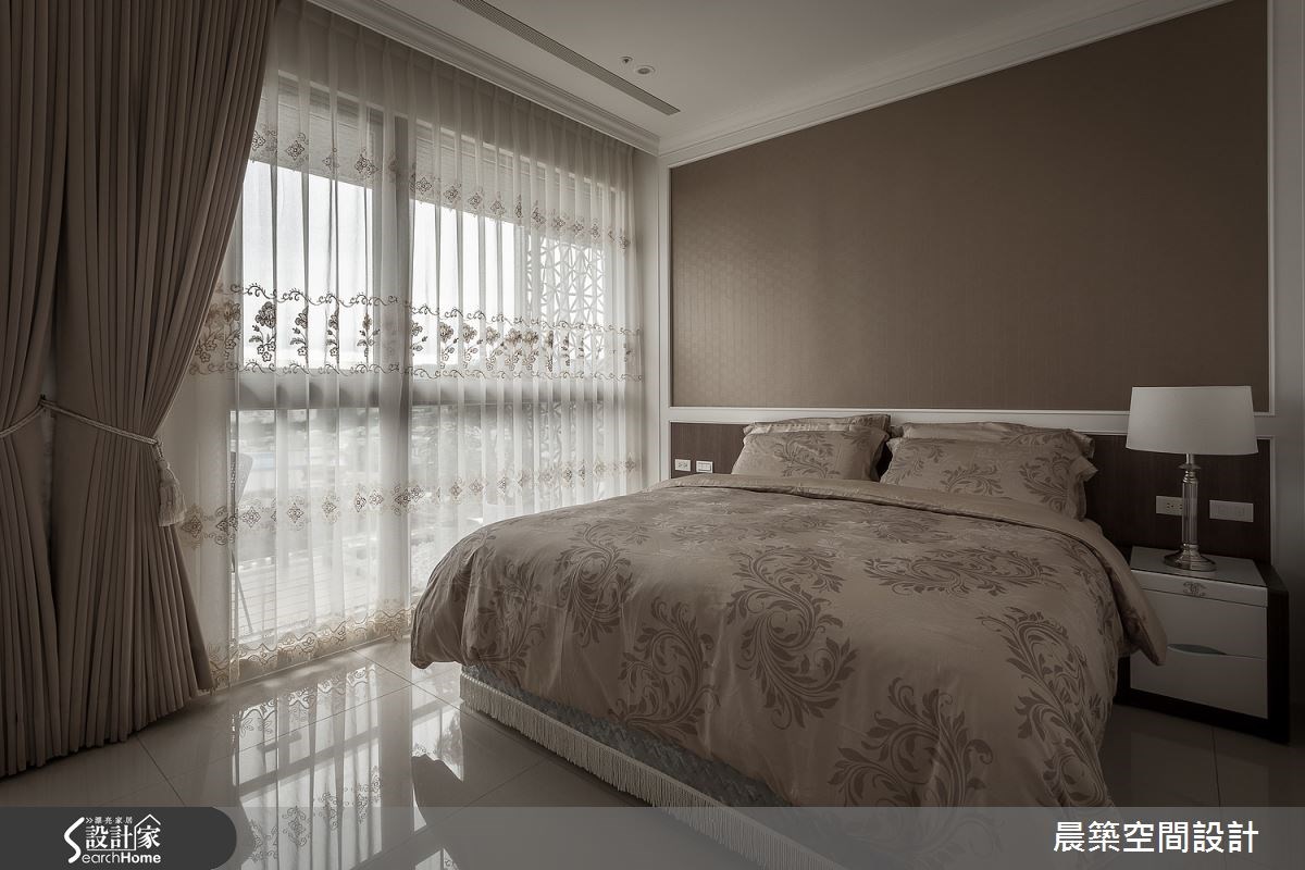 58坪預售屋＿新古典臥室案例圖片＿晨築空間設計＿晨築_03之10