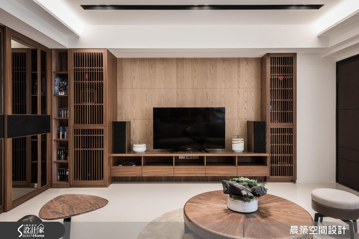 48坪新成屋(5年以下)＿現代風客廳案例圖片＿晨築空間設計＿晨築_04之1
