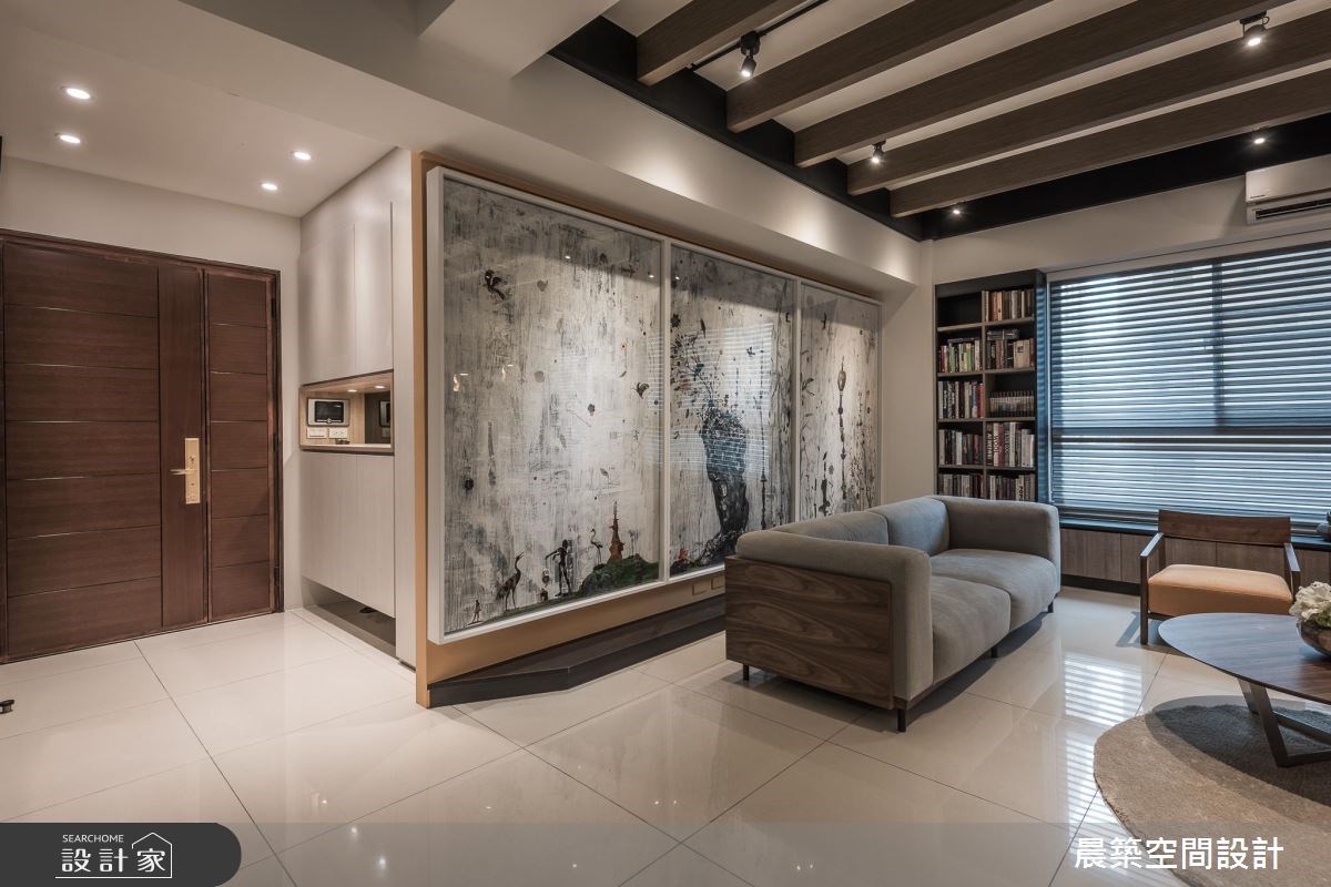 40坪新成屋(5年以下)＿工業風案例圖片＿晨築空間設計＿晨築_05之2
