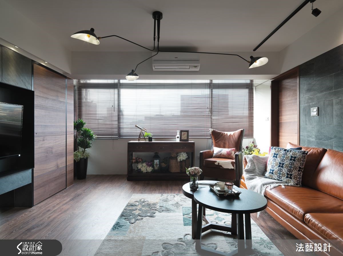 18坪老屋(31~40年)＿現代風客廳案例圖片＿法藝設計＿法藝_40年老公寓大改裝之2