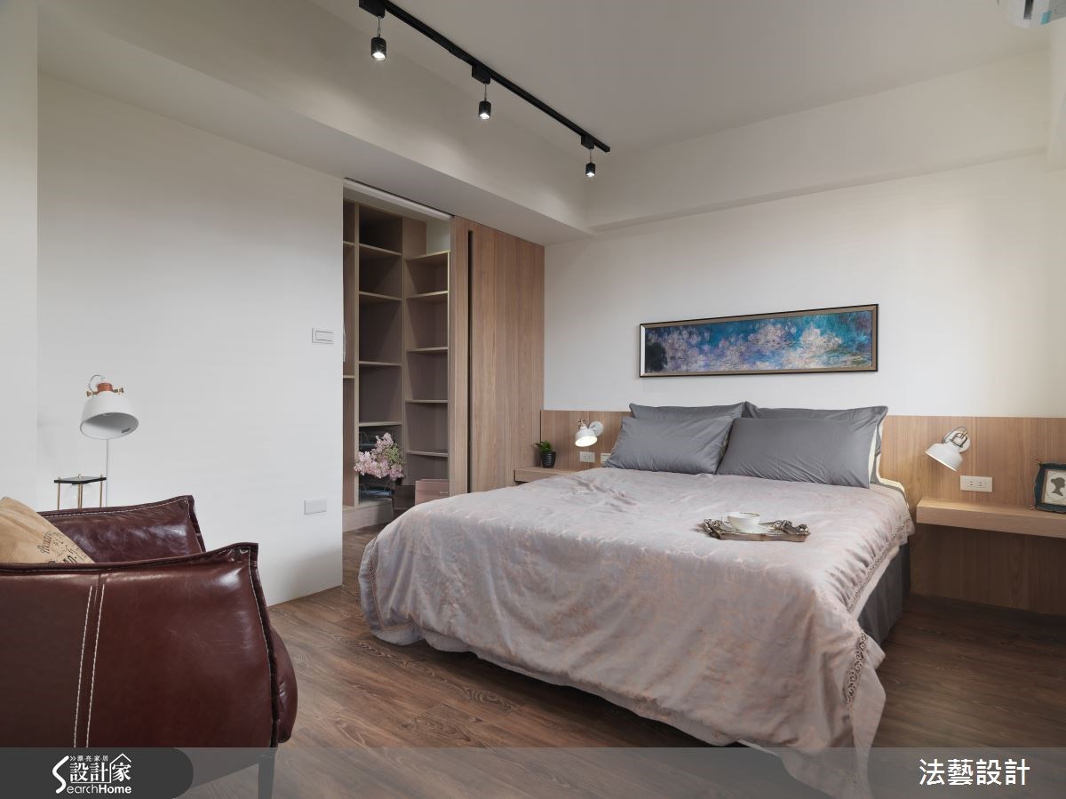 18坪老屋(31~40年)＿現代風臥室案例圖片＿法藝設計＿法藝_40年老公寓大改裝之6