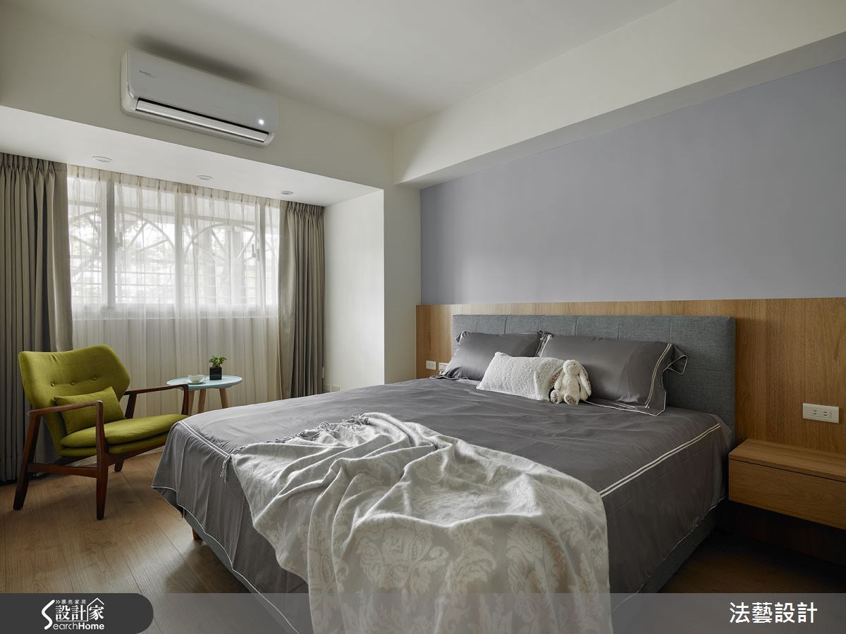 28坪中古屋(5~15年)＿北歐風臥室案例圖片＿法藝設計＿法藝_北歐繽紛甜蜜宅之17