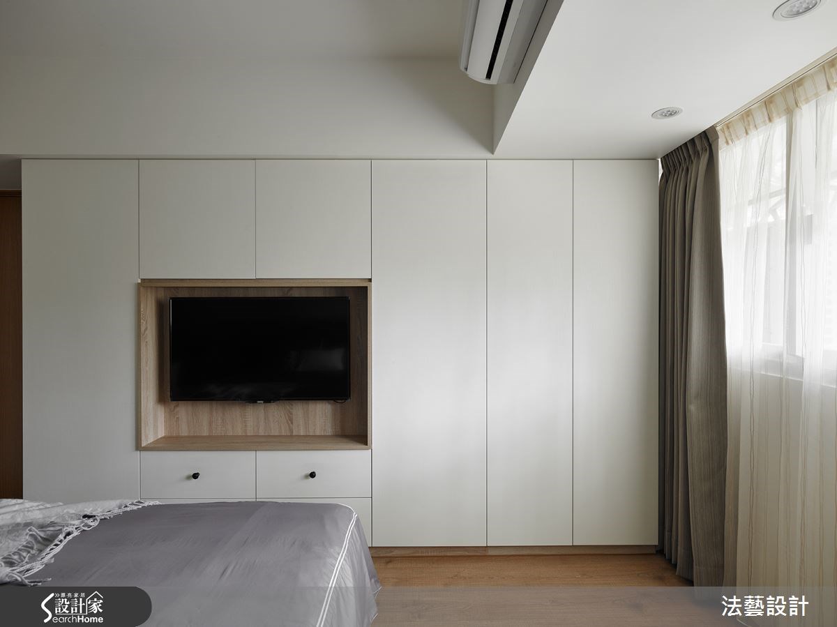 28坪中古屋(5~15年)＿北歐風臥室案例圖片＿法藝設計＿法藝_北歐繽紛甜蜜宅之19