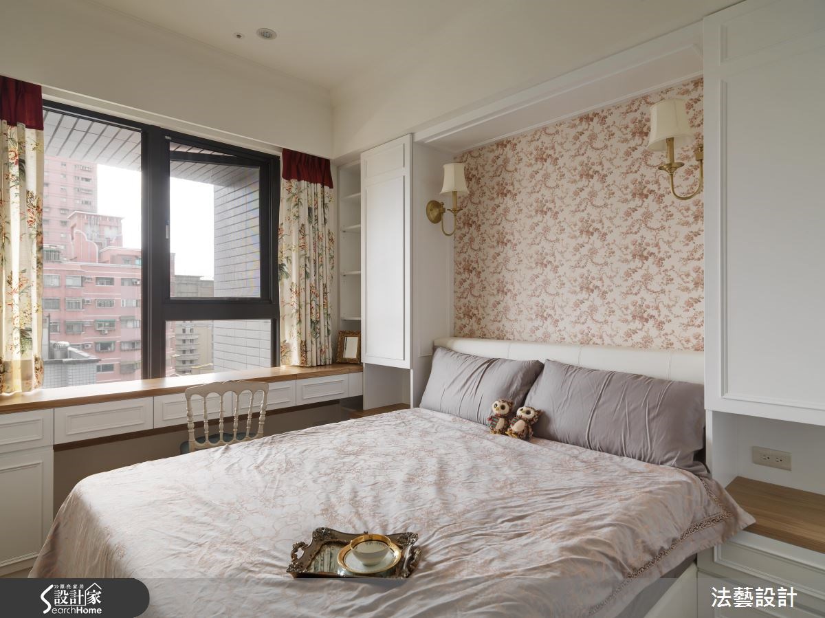 15坪新成屋(5年以下)＿混搭風臥室案例圖片＿法藝設計＿法藝_小坪數美式鄉村之7