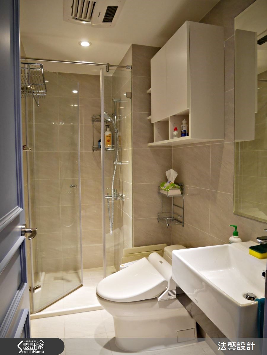 15坪新成屋(5年以下)＿混搭風浴室案例圖片＿法藝設計＿法藝_小坪數美式鄉村之9