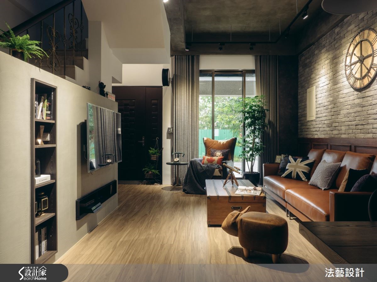 28坪新成屋(5年以下)＿混搭風案例圖片＿法藝設計＿法藝_英式慢活工業風之1