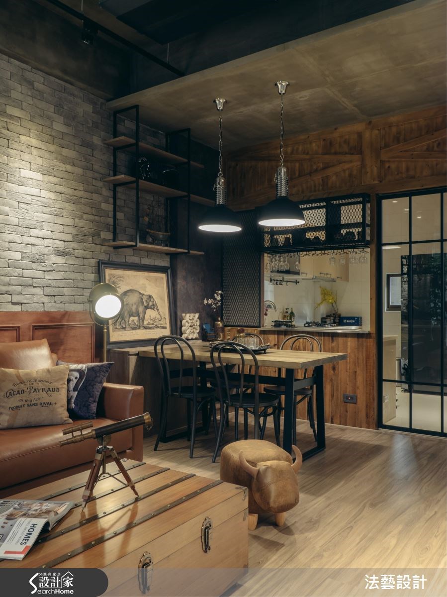 28坪新成屋(5年以下)＿混搭風案例圖片＿法藝設計＿法藝_英式慢活工業風之9