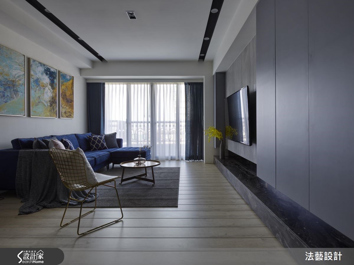 28坪新成屋(5年以下)＿現代風案例圖片＿法藝設計＿法藝_漸層 線之5