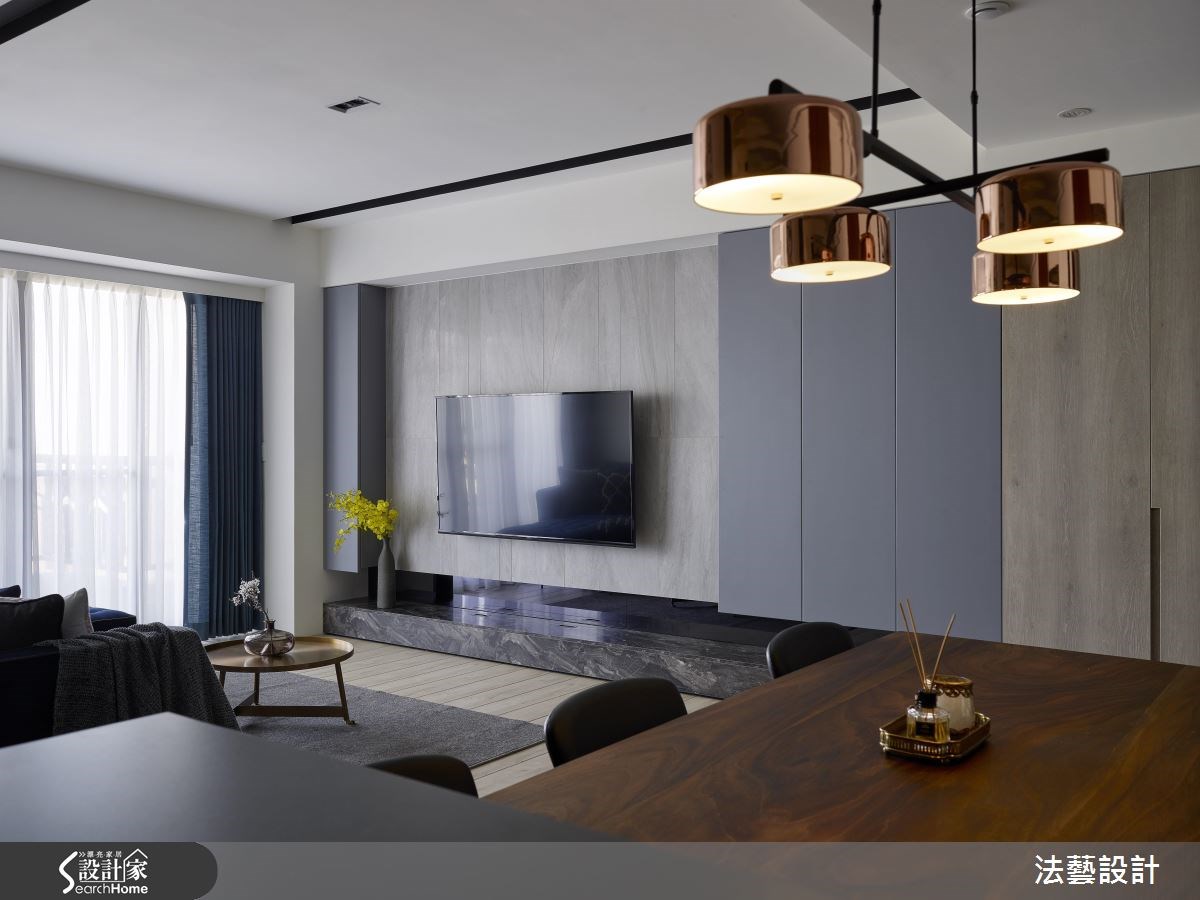 28坪新成屋(5年以下)＿現代風案例圖片＿法藝設計＿法藝_漸層 線之6