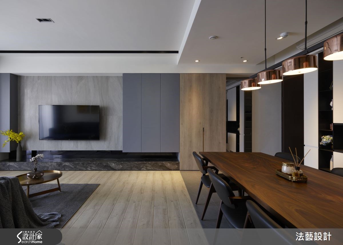28坪新成屋(5年以下)＿現代風案例圖片＿法藝設計＿法藝_漸層 線之7