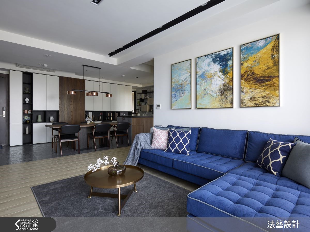 28坪新成屋(5年以下)＿現代風案例圖片＿法藝設計＿法藝_漸層 線之8