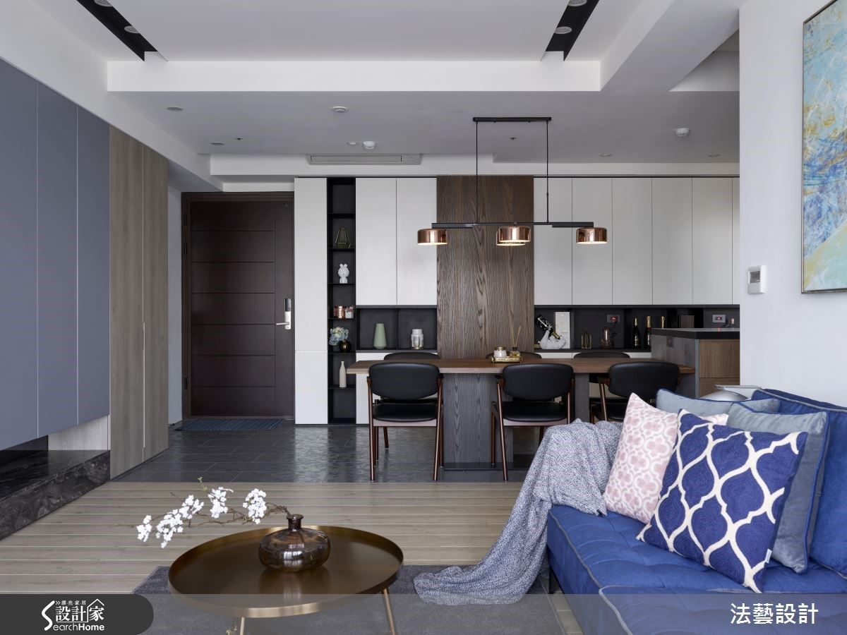 28坪新成屋(5年以下)＿現代風案例圖片＿法藝設計＿法藝_漸層 線之9