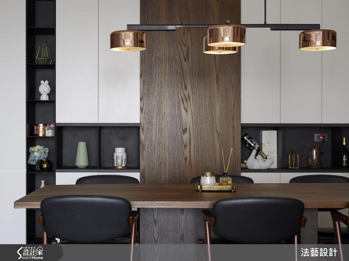 28坪新成屋(5年以下)＿現代風案例圖片＿法藝設計＿法藝_漸層 線之10