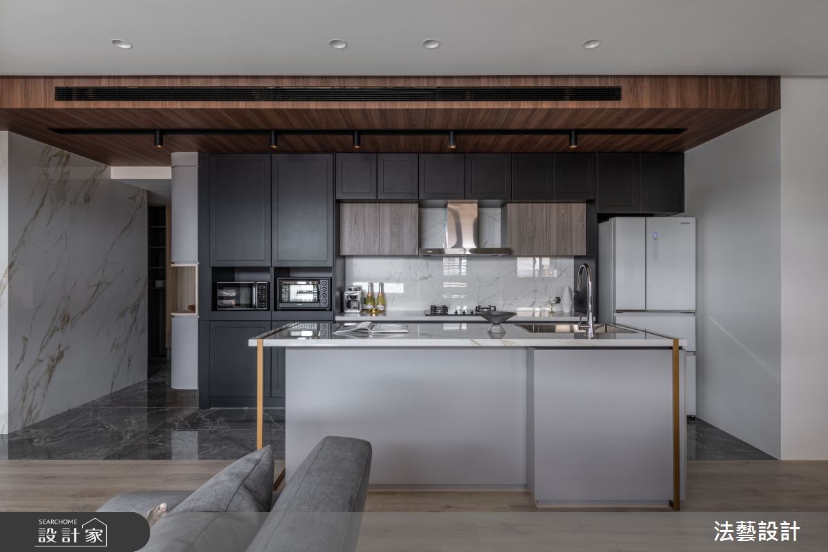 25坪新成屋(5年以下)＿現代風廚房案例圖片＿法藝設計＿法藝_東玥之16