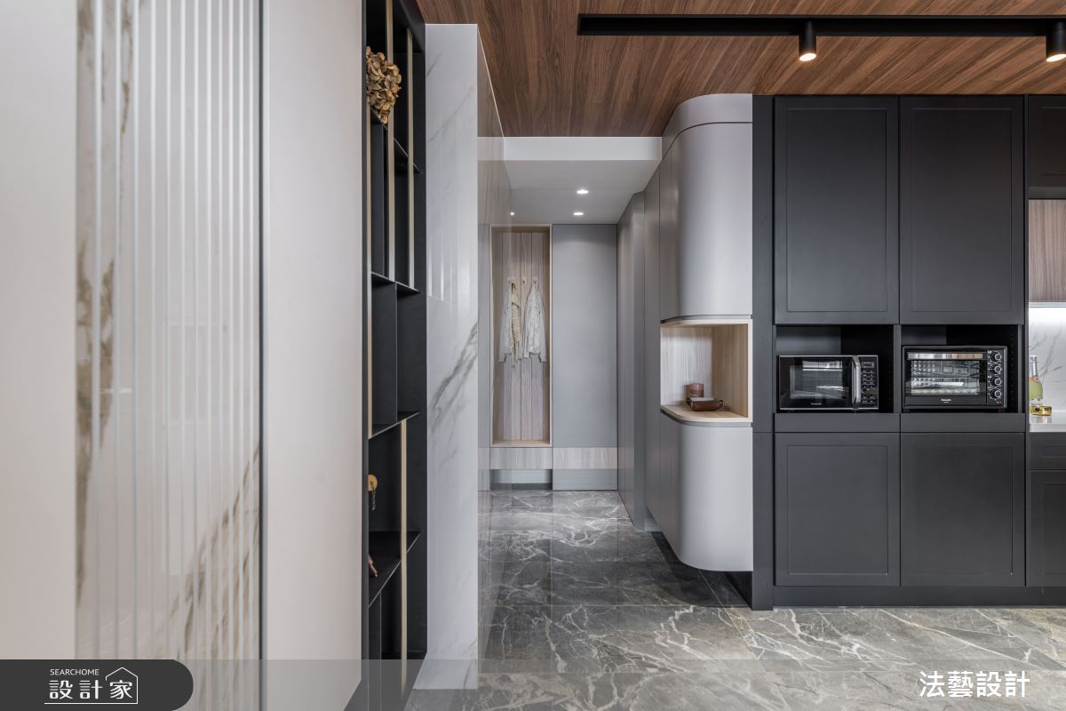 25坪新成屋(5年以下)＿現代風廚房案例圖片＿法藝設計＿法藝_東玥之21