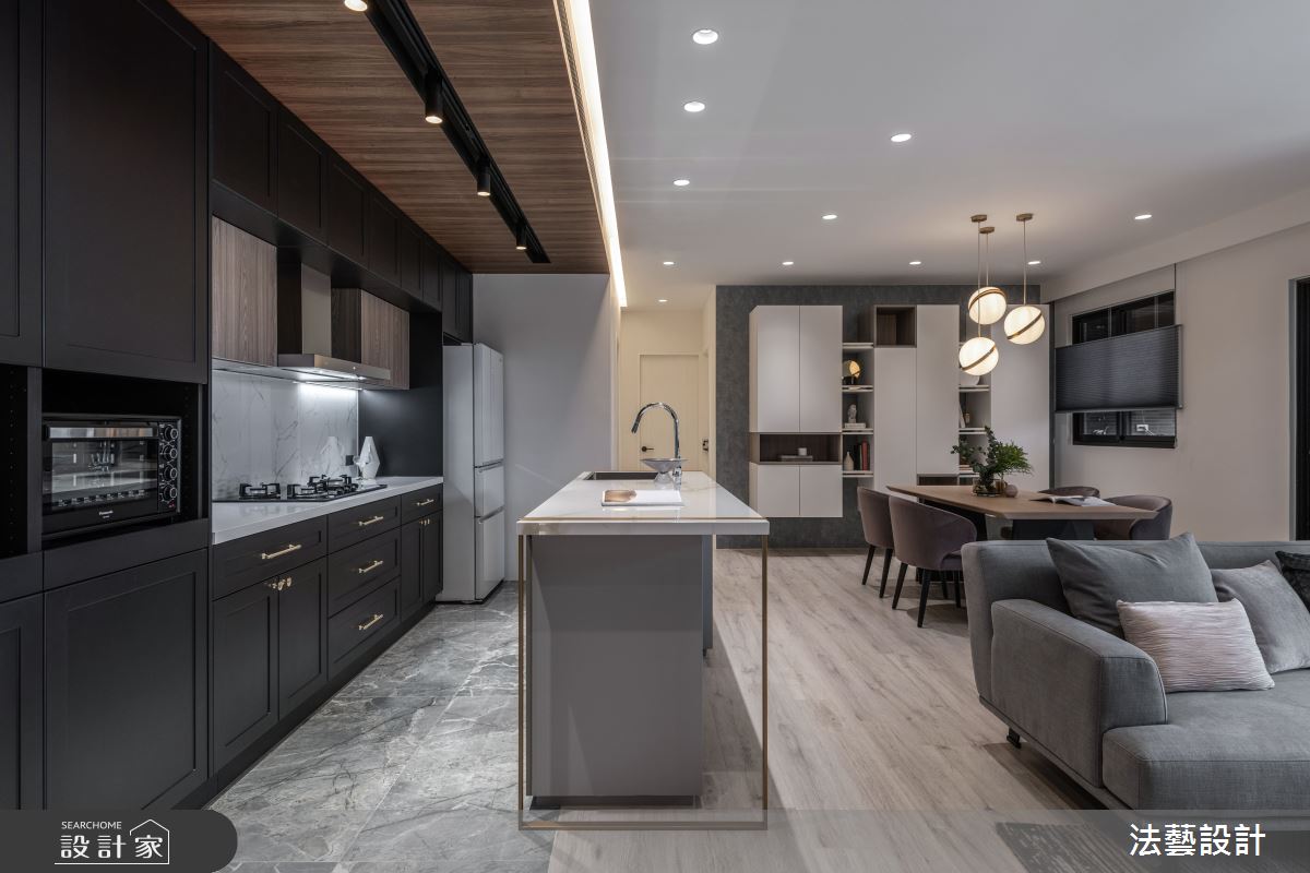 25坪新成屋(5年以下)＿現代風廚房案例圖片＿法藝設計＿法藝_東玥之19