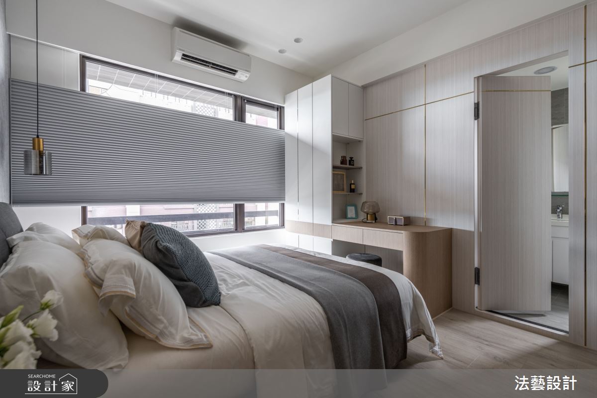 25坪新成屋(5年以下)＿現代風臥室案例圖片＿法藝設計＿法藝_東玥之27