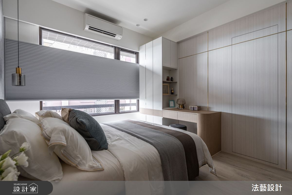 25坪新成屋(5年以下)＿現代風臥室案例圖片＿法藝設計＿法藝_東玥之26