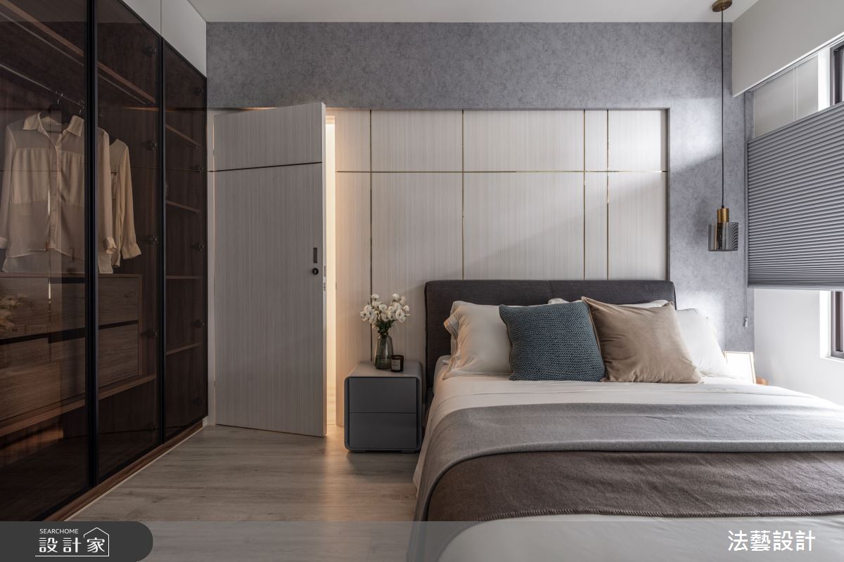25坪新成屋(5年以下)＿現代風臥室案例圖片＿法藝設計＿法藝_東玥之29