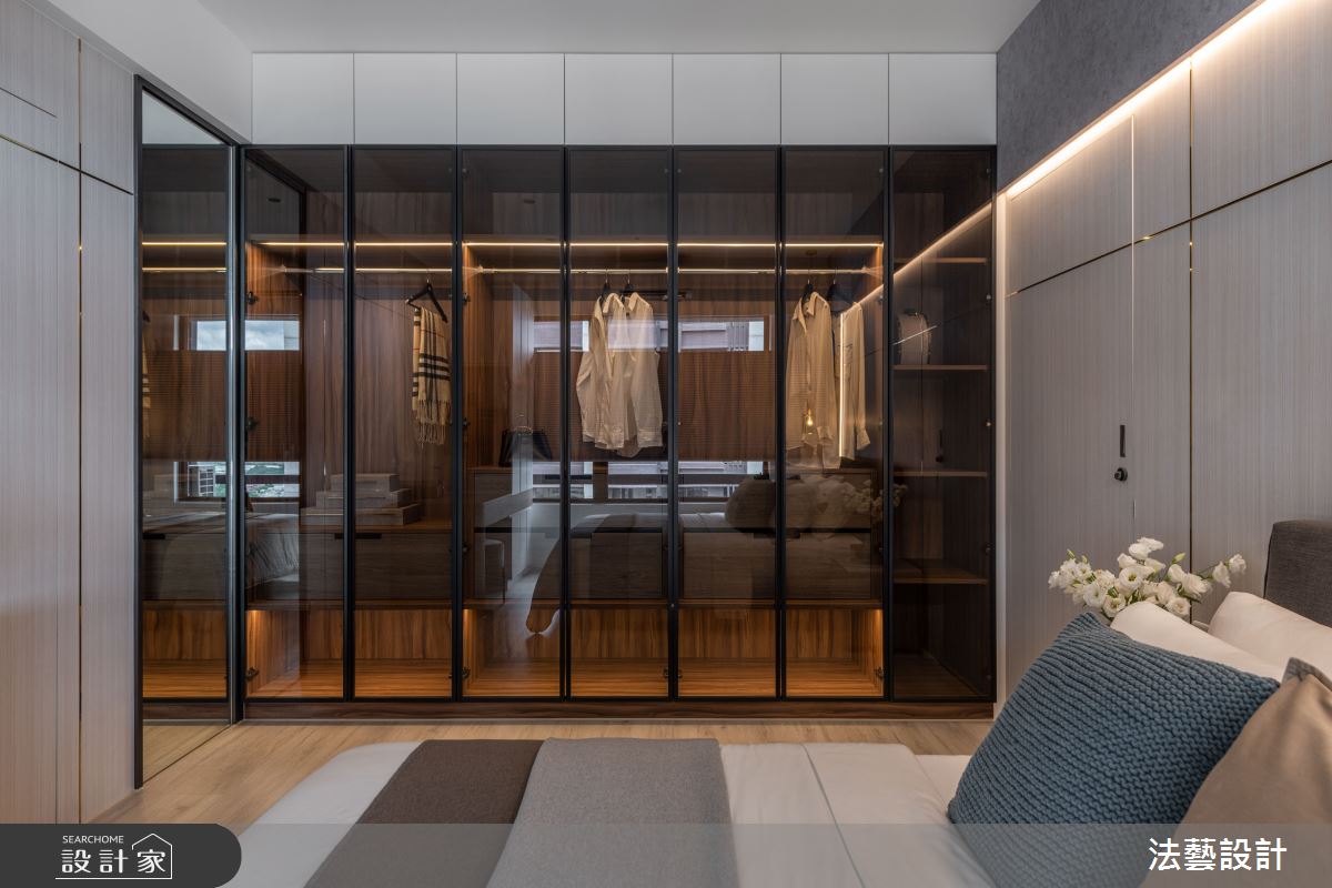 25坪新成屋(5年以下)＿現代風臥室案例圖片＿法藝設計＿法藝_東玥之31