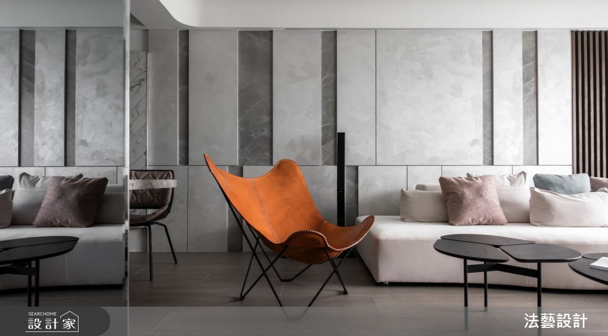 30坪老屋(41~50年)＿現代風客廳案例圖片＿法藝設計＿法藝_大安 Full House之5
