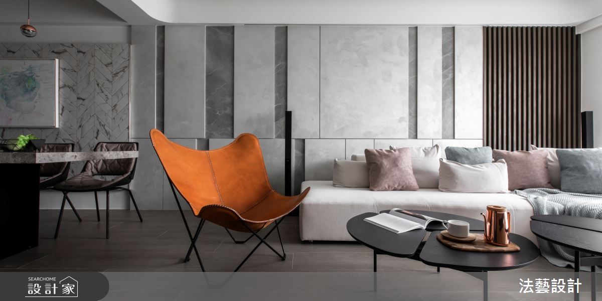 30坪老屋(41~50年)＿現代風客廳案例圖片＿法藝設計＿法藝_大安 Full House之6