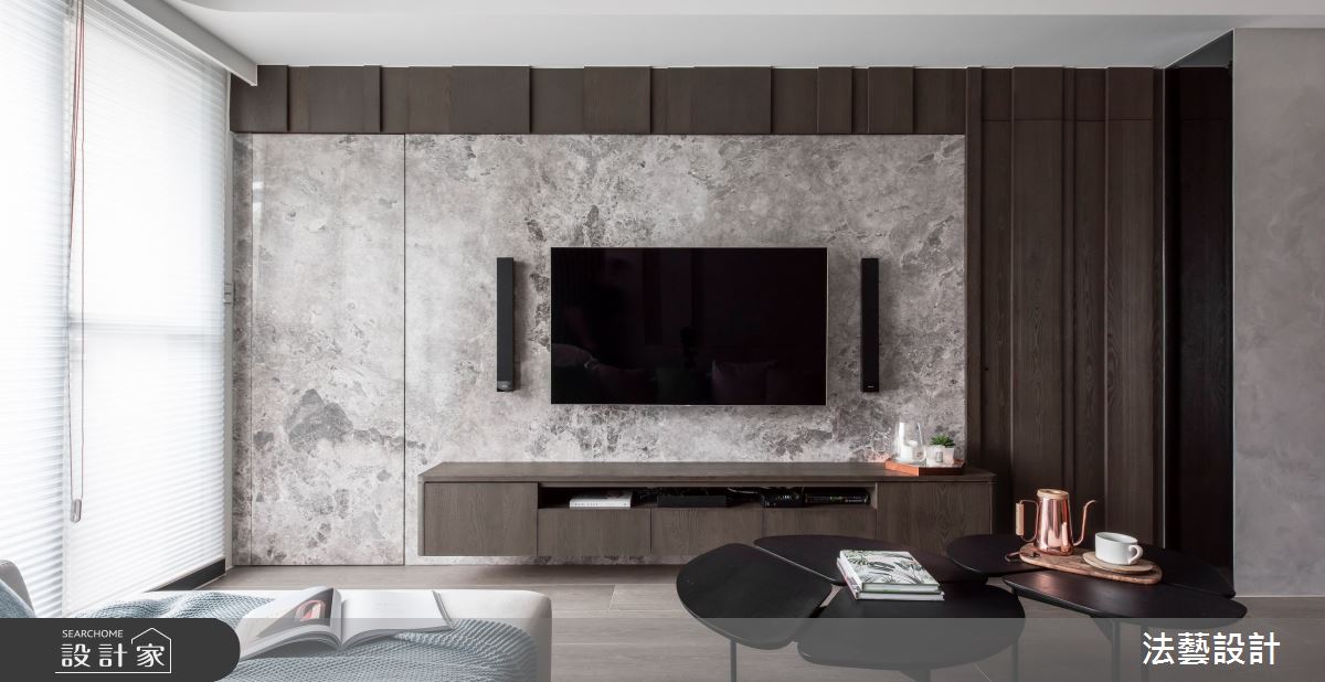 30坪老屋(41~50年)＿現代風客廳案例圖片＿法藝設計＿法藝_大安 Full House之14