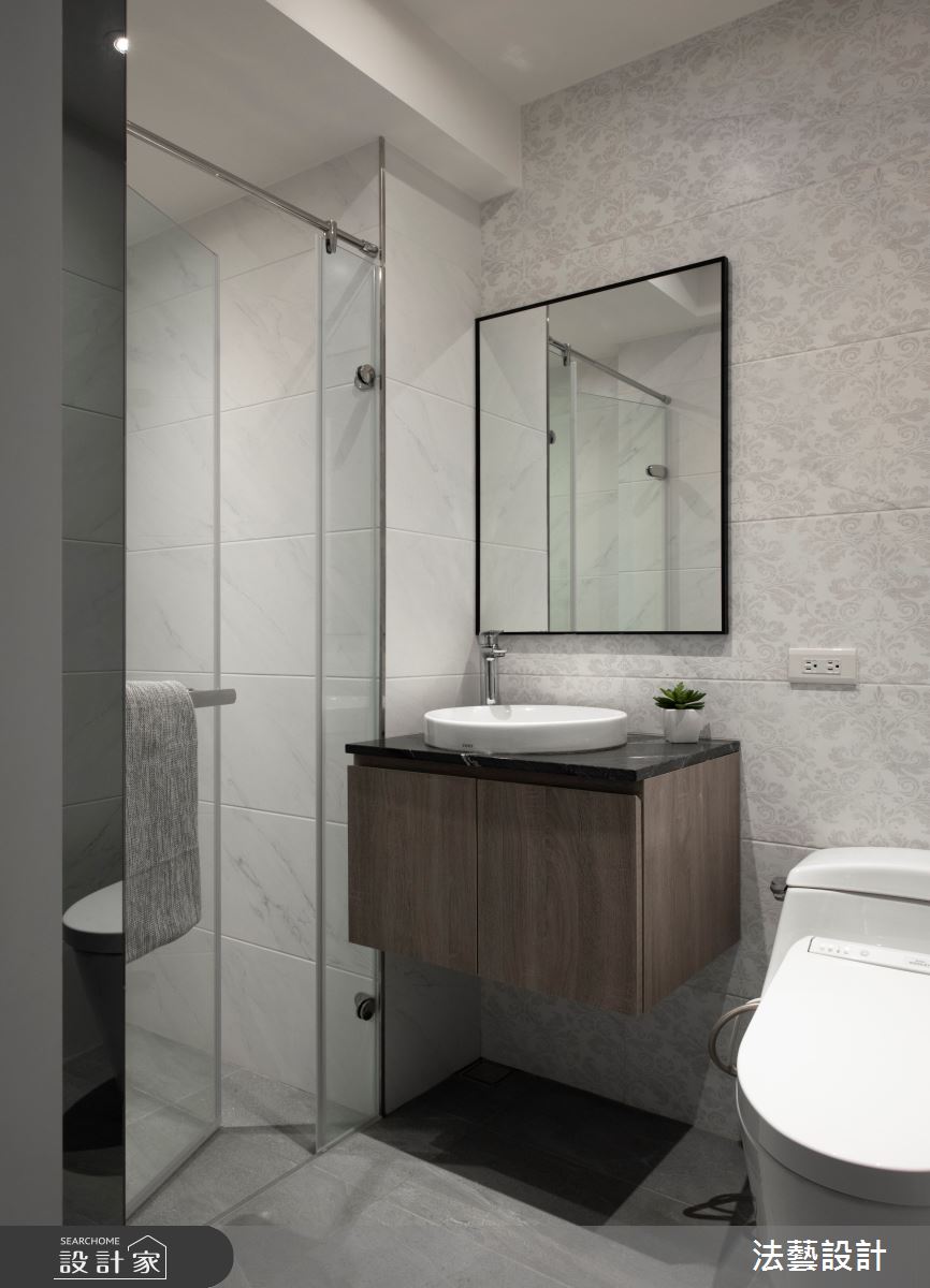 30坪老屋(41~50年)＿現代風浴室案例圖片＿法藝設計＿法藝_大安 Full House之30