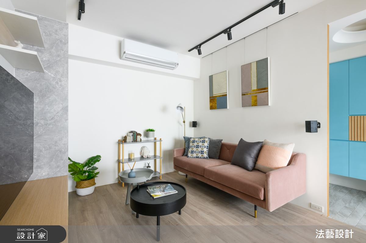 24坪老屋(16~30年)＿北歐風客廳案例圖片＿法藝設計＿法藝_光映·繽紛之7