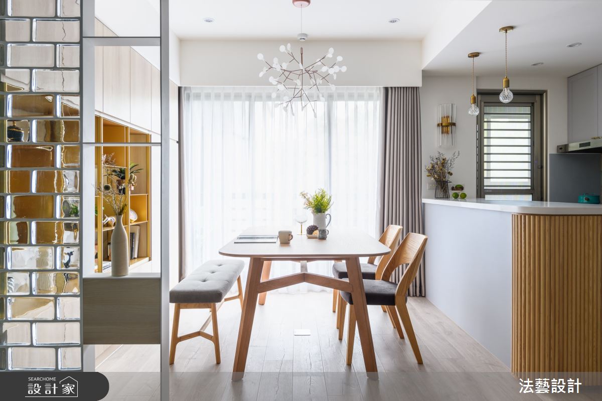 24坪老屋(16~30年)＿北歐風餐廳案例圖片＿法藝設計＿法藝_光映·繽紛之14