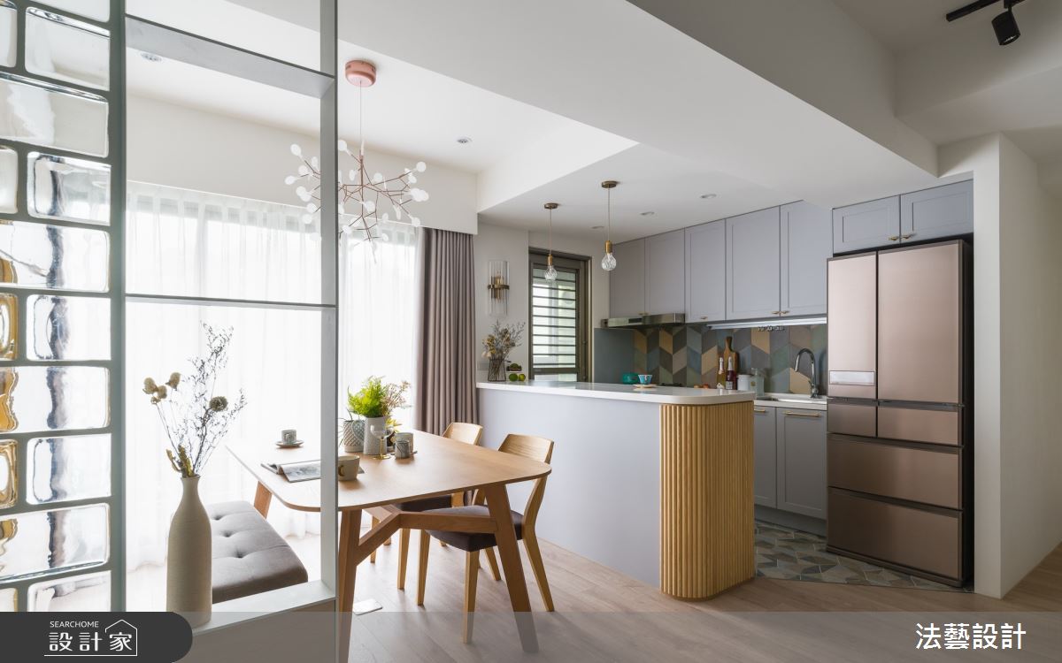 24坪老屋(16~30年)＿北歐風餐廳案例圖片＿法藝設計＿法藝_光映·繽紛之19