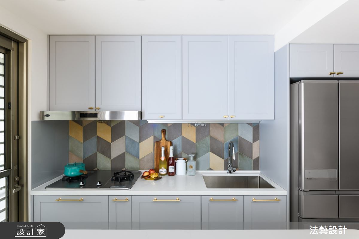 24坪老屋(16~30年)＿北歐風廚房案例圖片＿法藝設計＿法藝_光映·繽紛之22