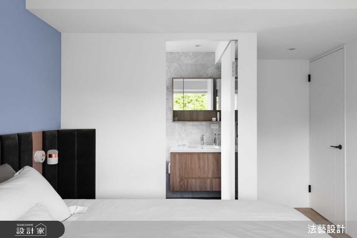 24坪老屋(16~30年)＿北歐風臥室案例圖片＿法藝設計＿法藝_光映·繽紛之25