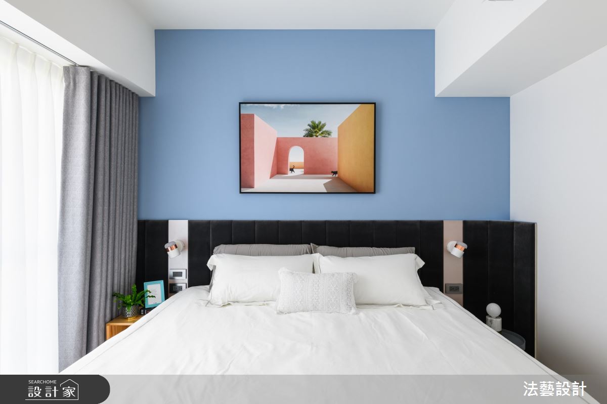 24坪老屋(16~30年)＿北歐風臥室案例圖片＿法藝設計＿法藝_光映·繽紛之23