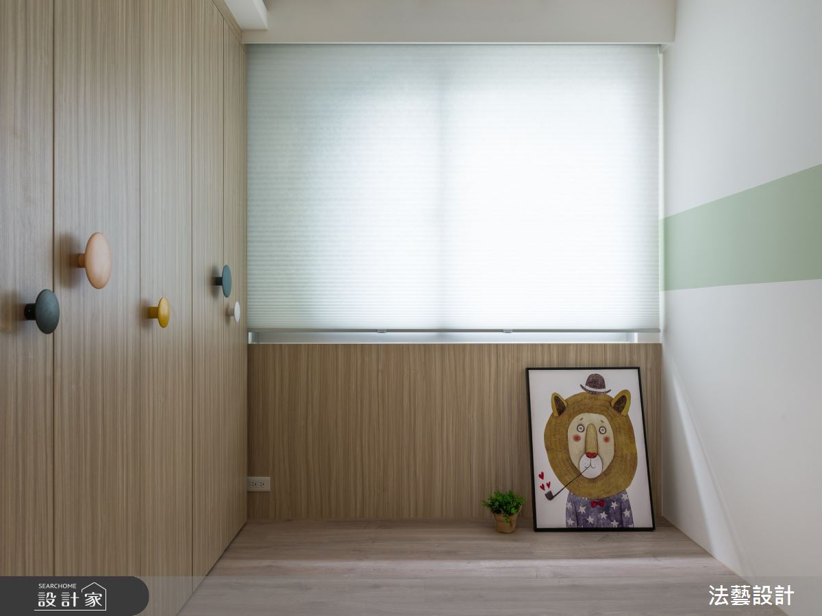 24坪老屋(16~30年)＿北歐風臥室案例圖片＿法藝設計＿法藝_光映·繽紛之26