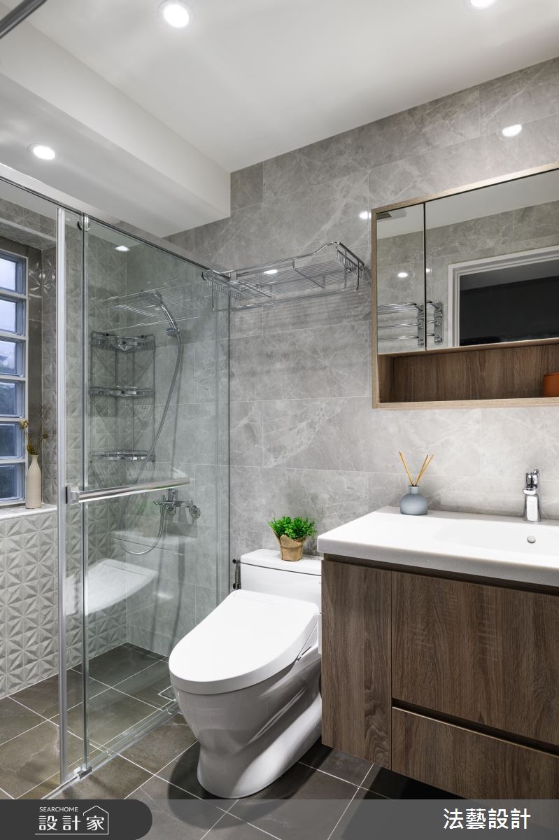 24坪老屋(16~30年)＿北歐風浴室案例圖片＿法藝設計＿法藝_光映·繽紛之28