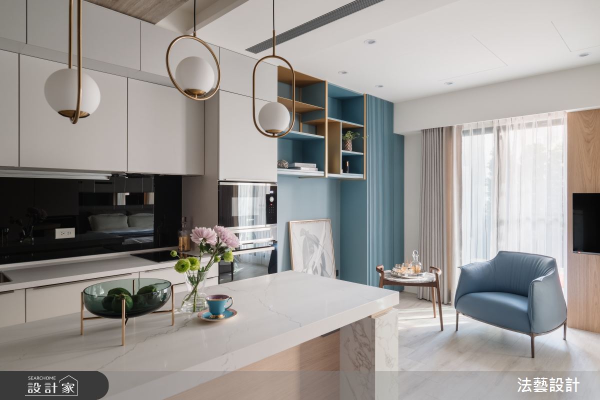 11坪新成屋(5年以下)＿現代風廚房案例圖片＿法藝設計＿法藝_小宅、鏡好之13