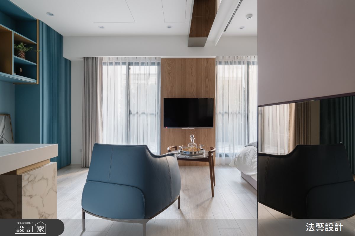 11坪新成屋(5年以下)＿現代風客廳案例圖片＿法藝設計＿法藝_小宅、鏡好之14