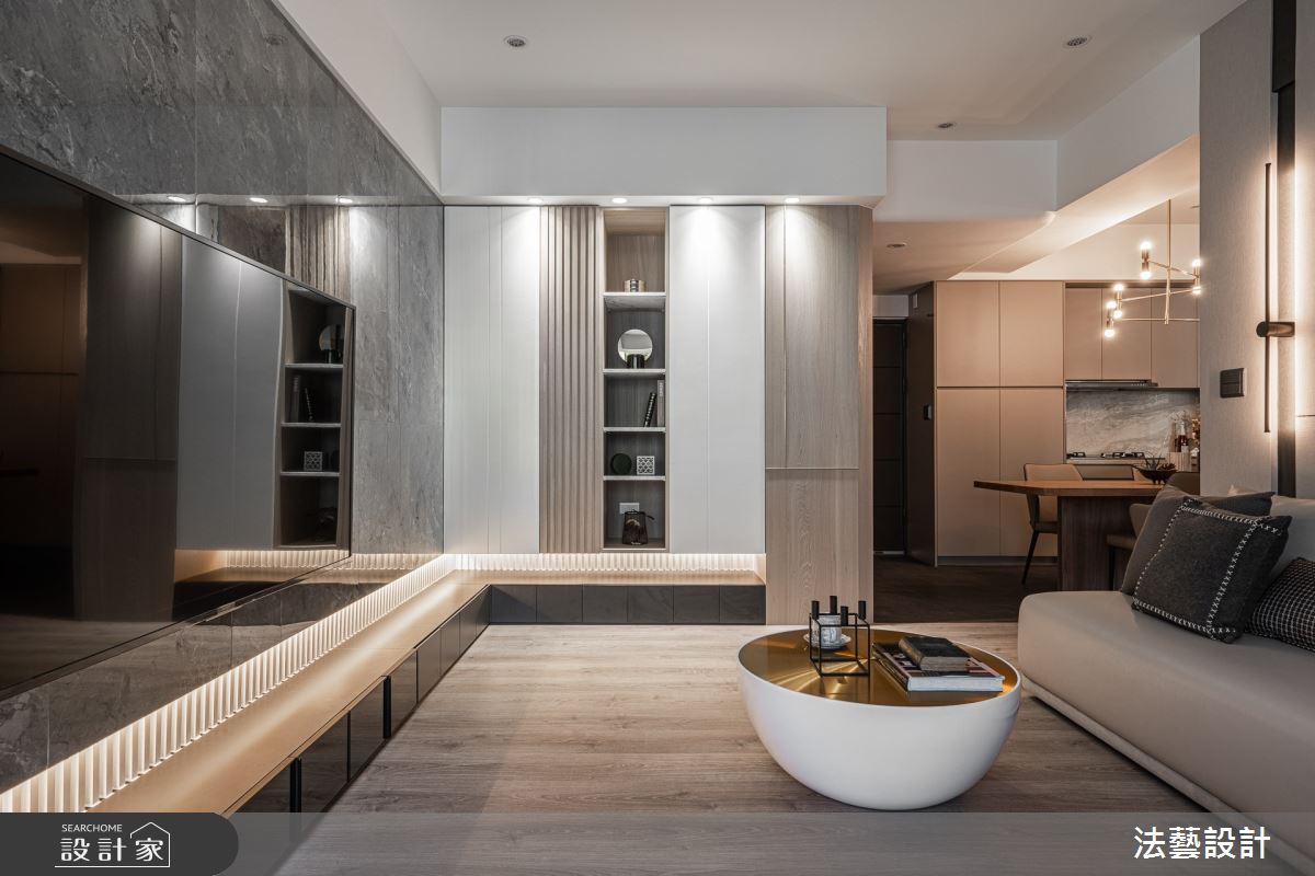 26坪老屋(16~30年)＿現代風客廳案例圖片＿法藝設計＿法藝_一方天地之4